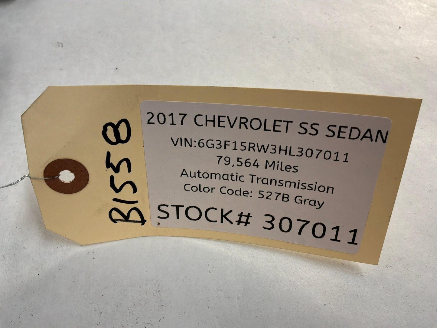 2017 Chevy SS Sedna Rear Interior Package Deck Tray Parcel Shelf Trim Cover OEM