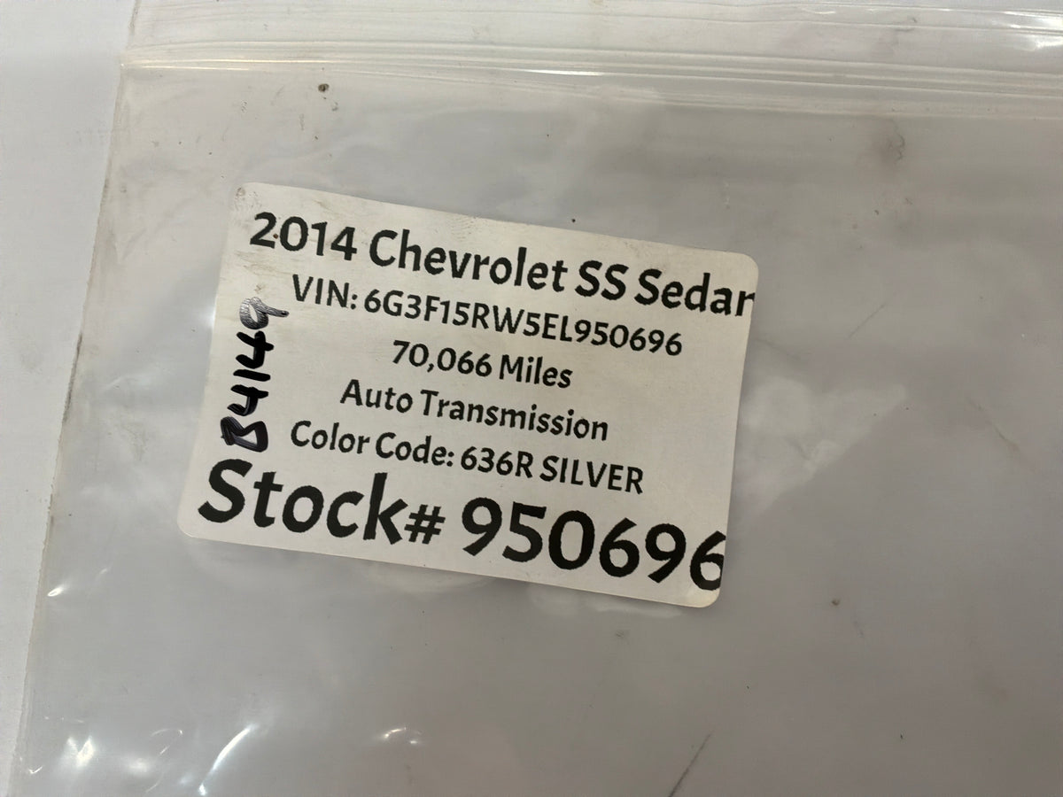 2014 Chevy SS Sedan Exhaust Muffler Hangers Bushings Insulators Set OEM
