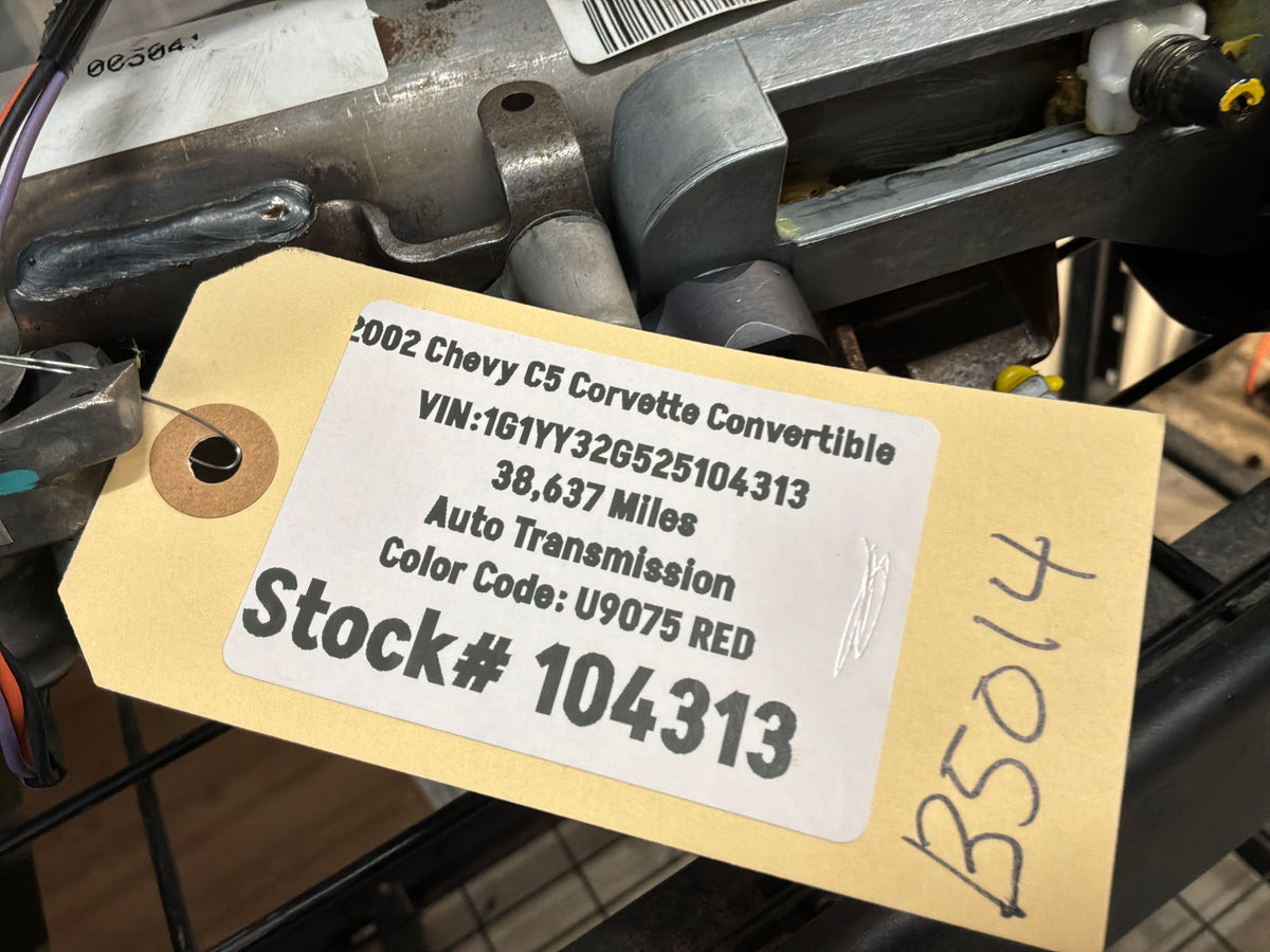2002 Chevy C5 Corvette Convertible Steering Column Intermediate Shaft OEM