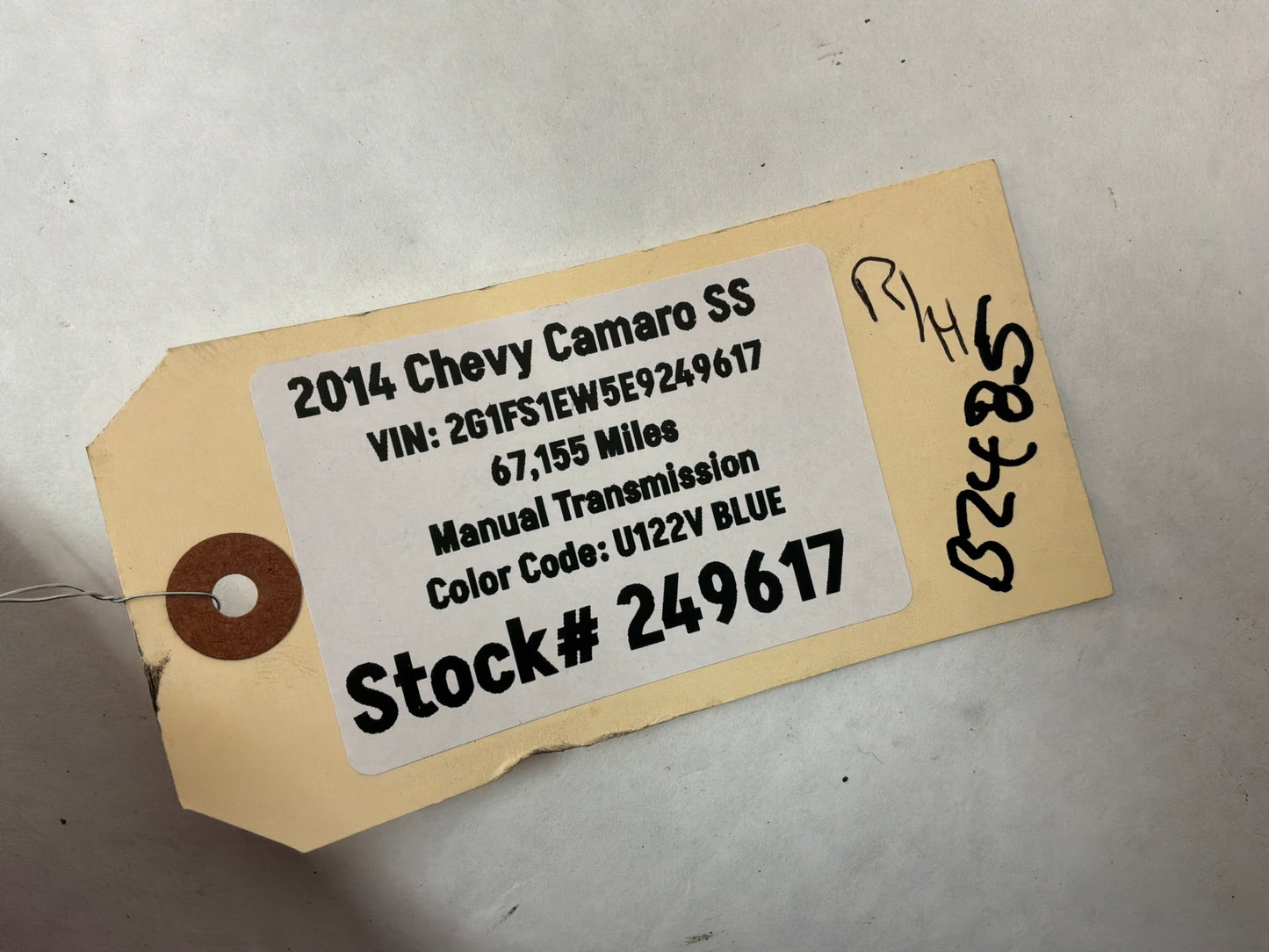 2014 Chevy Camaro SS RH Passenger Taillight Tail Light Lamp LED OEM