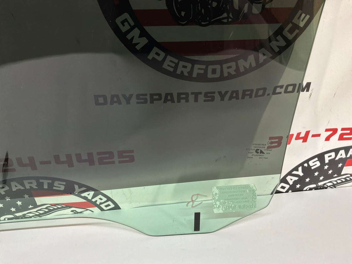 2002 Chevy C5 Corvette RH Passenger Front Door Window Glass OEM