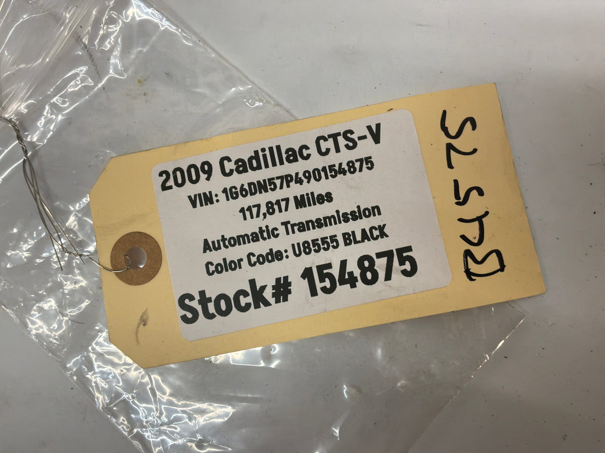 2009 Cadillac CTS-V RH & LH Badges Emblems OEM