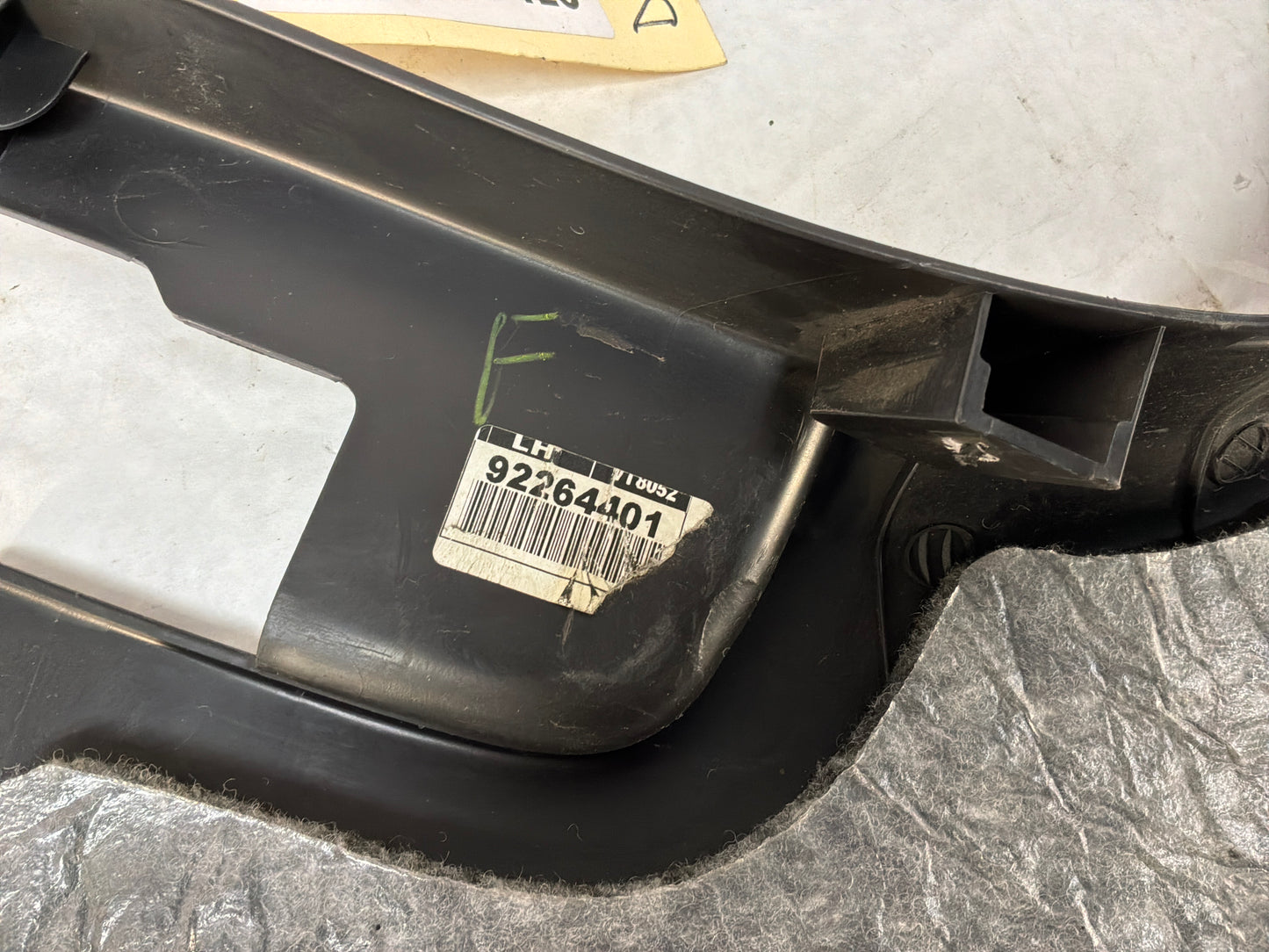 2016 Chevy SS Sedan LH Driver Front Interior Kick Panel Trim Sill OEM - Day's Parts Yard