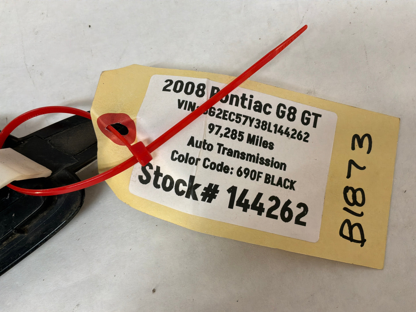 2008 Pontiac G8 GT RH Passenger Fender Marker Repeater Lamp Light OEM