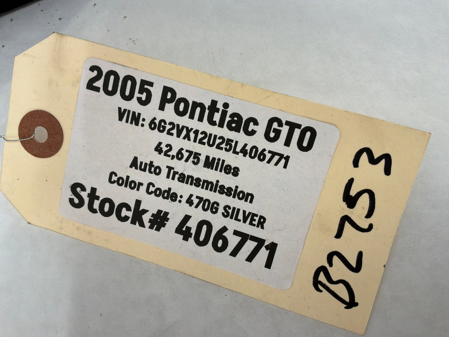 2005 Pontiac GTO RH Passenger Door Panel HVAC Vent OEM