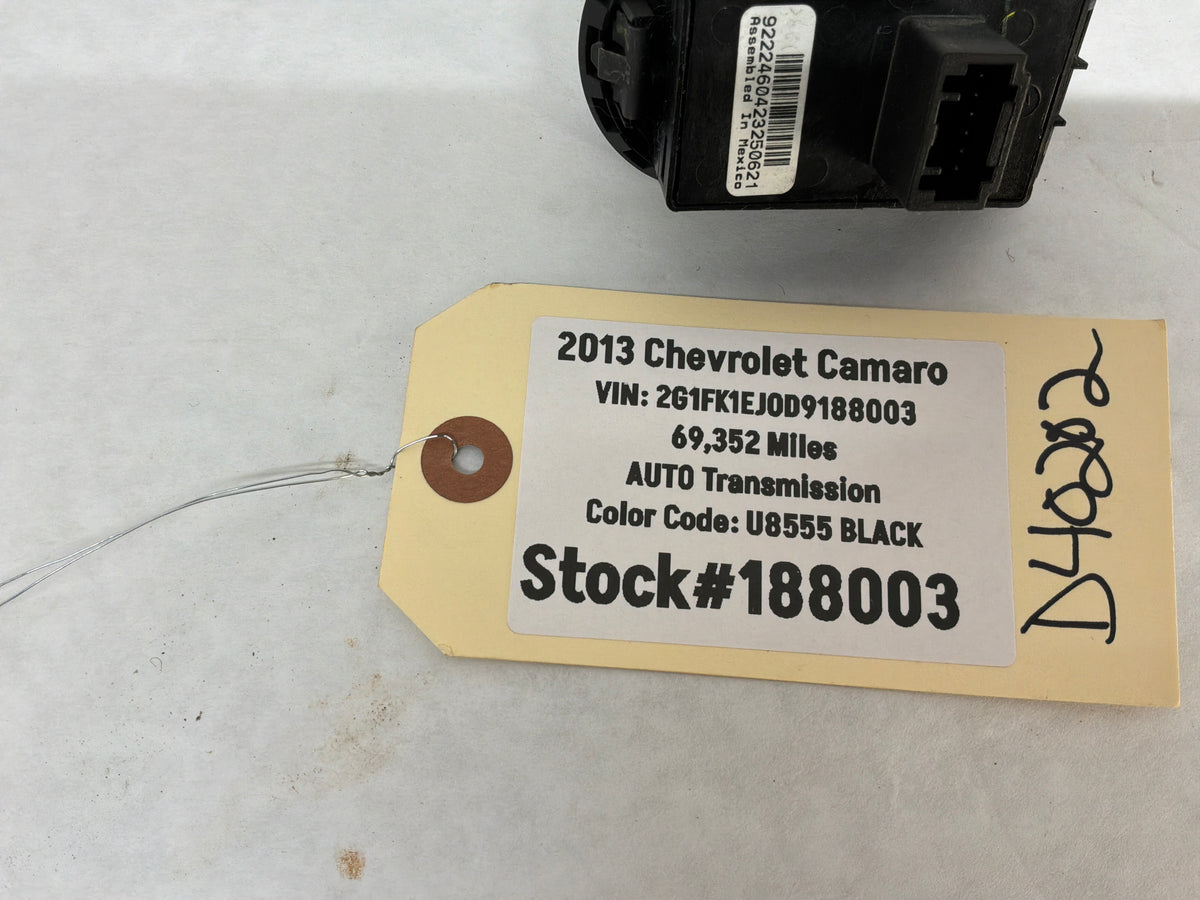 2013 Chevy Camaro Heads Up Display HUD Adjustment Switch Button Control OEM