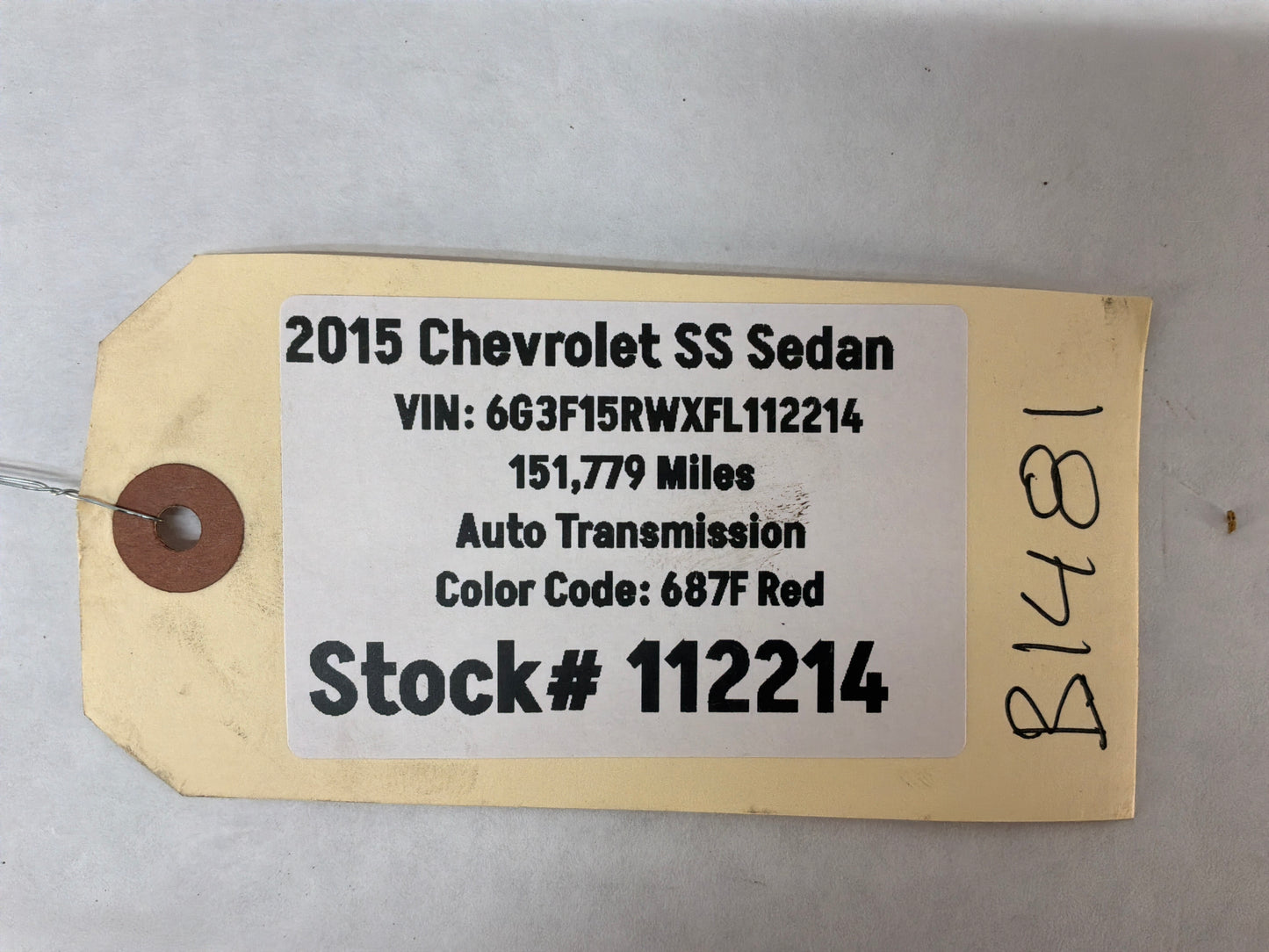 2015 Chevy SS Sedan Driveshaft Drive Shaft Couplers Isolators OEM