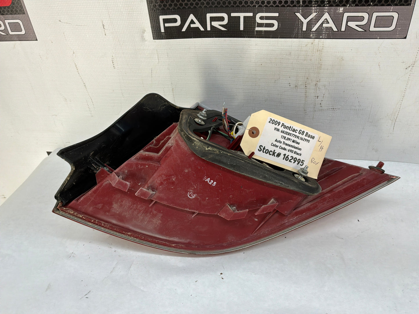 Lh taillight - Day's Parts Yard