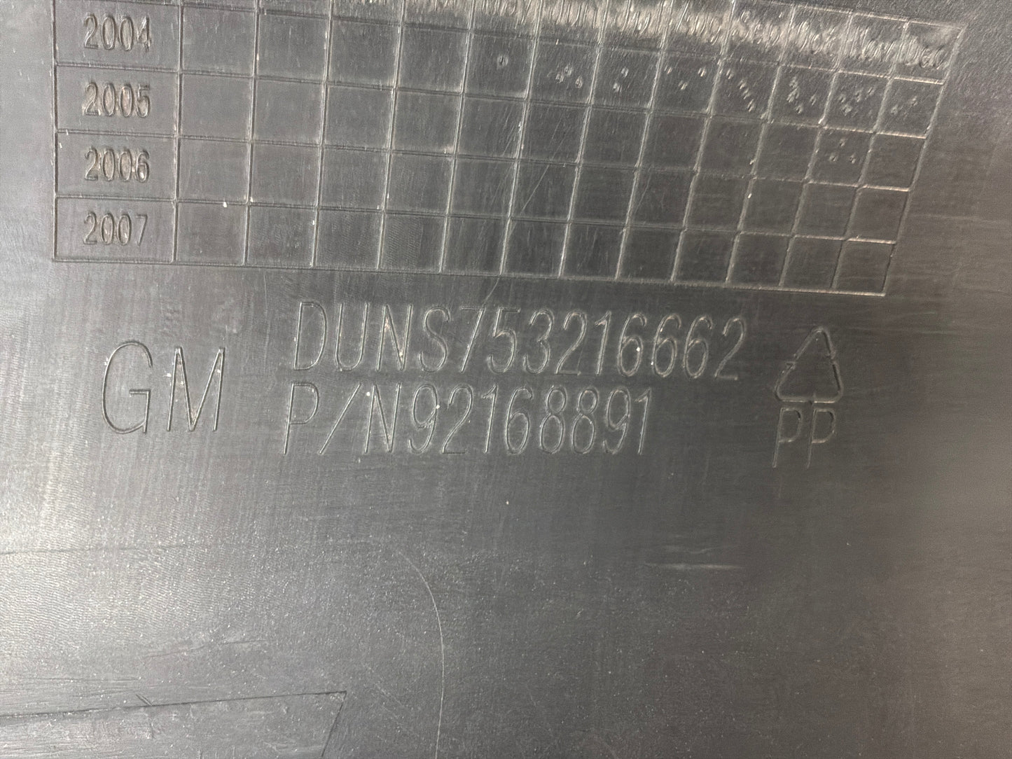 Front bumper - Day's Parts Yard