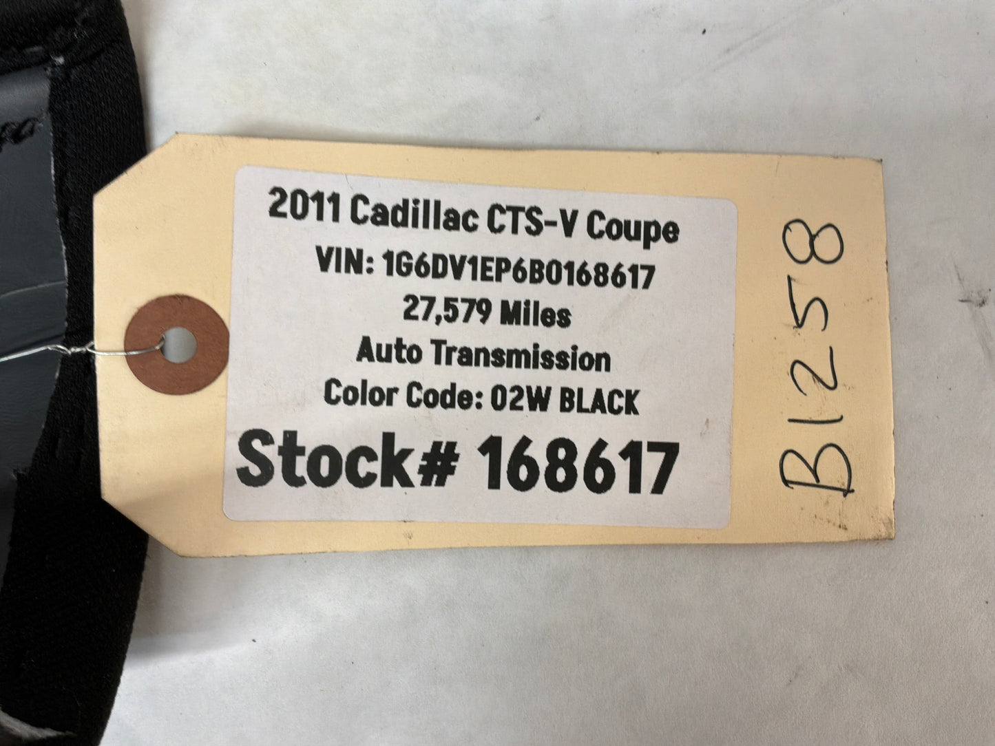 2011 Cadillac CTS-V Coupe LH Driver Windshield A Pillar Interior Trim OEM