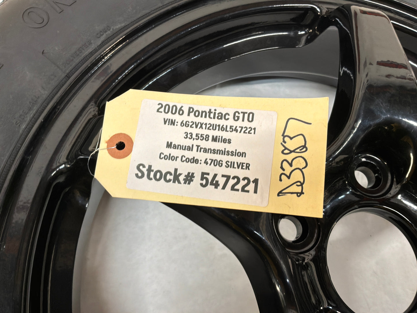 Spare tire - Day's Parts Yard