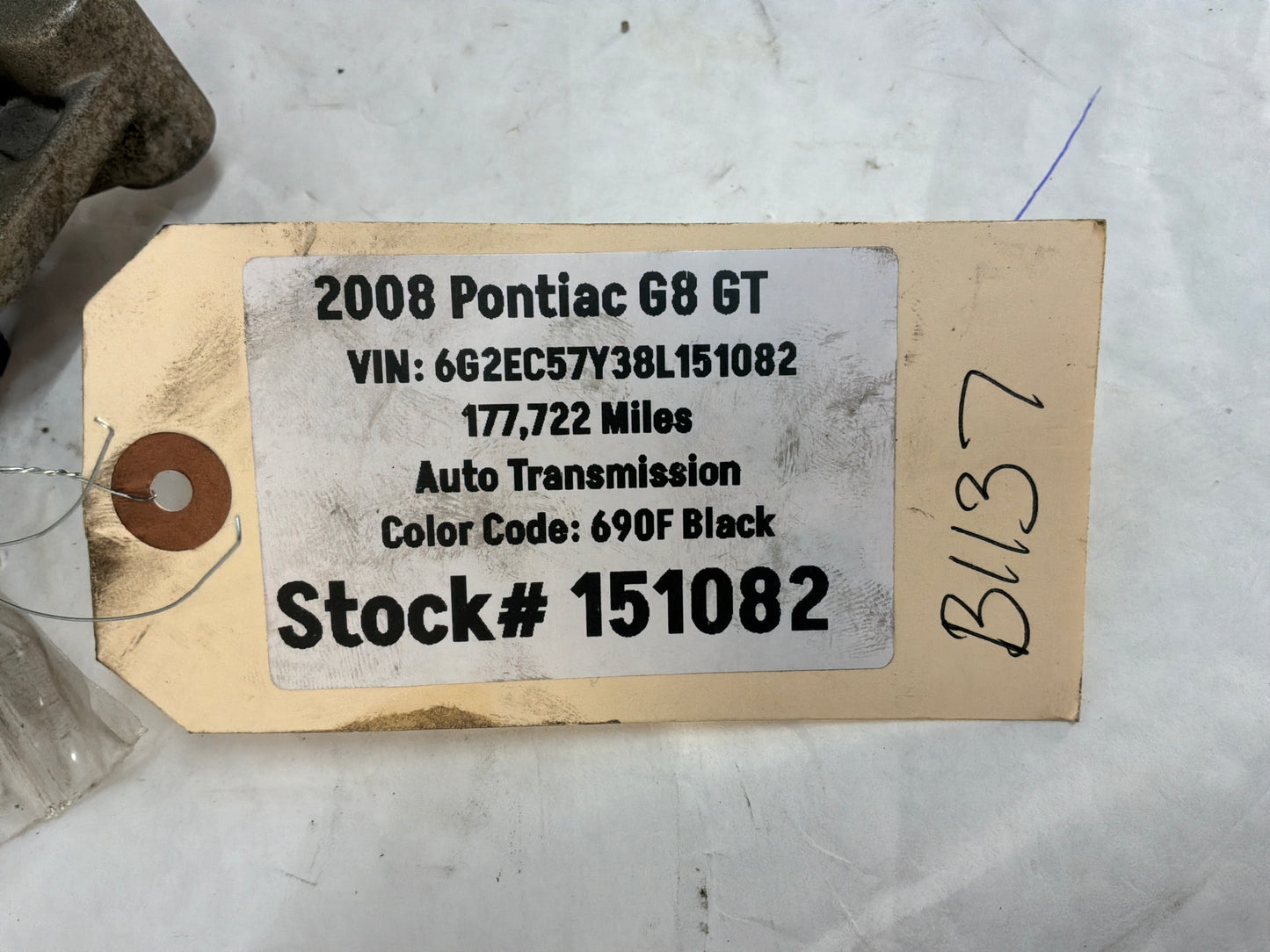 2008 Pontiac G8 GT A/C Air Conditioner Compressor Bracket w/ Hardware OEM