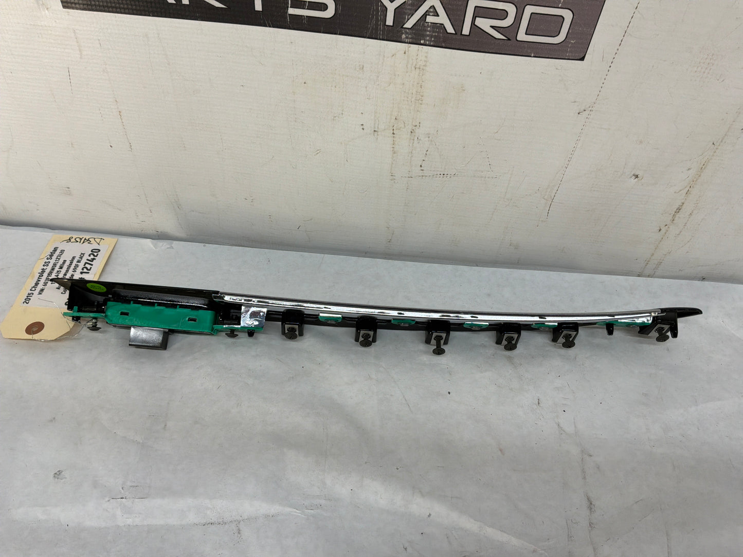 Control panel - Day's Parts Yard