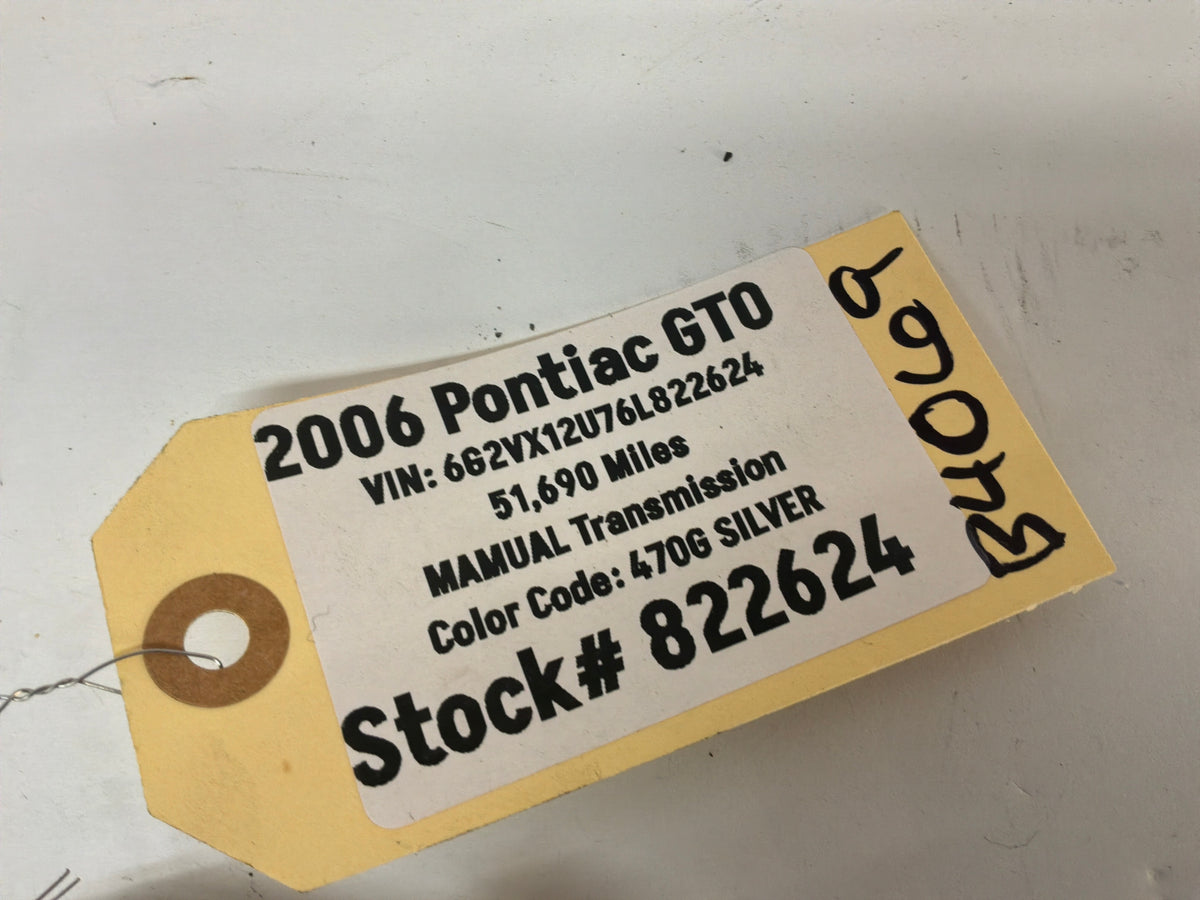 2006 Pontiac GTO LH Driver Front Kidney Grille OEM