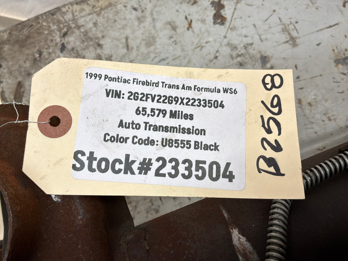 1999 Pontiac Firebird Trans Am Formula WS6 Rear End Axle Differential OEM