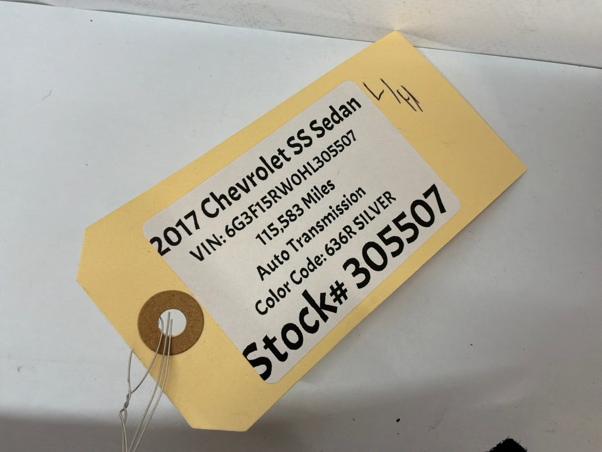 2017 Chevy SS Sedan RH & LH Interior A Pillar Windshield Trim Panel Moldings OEM