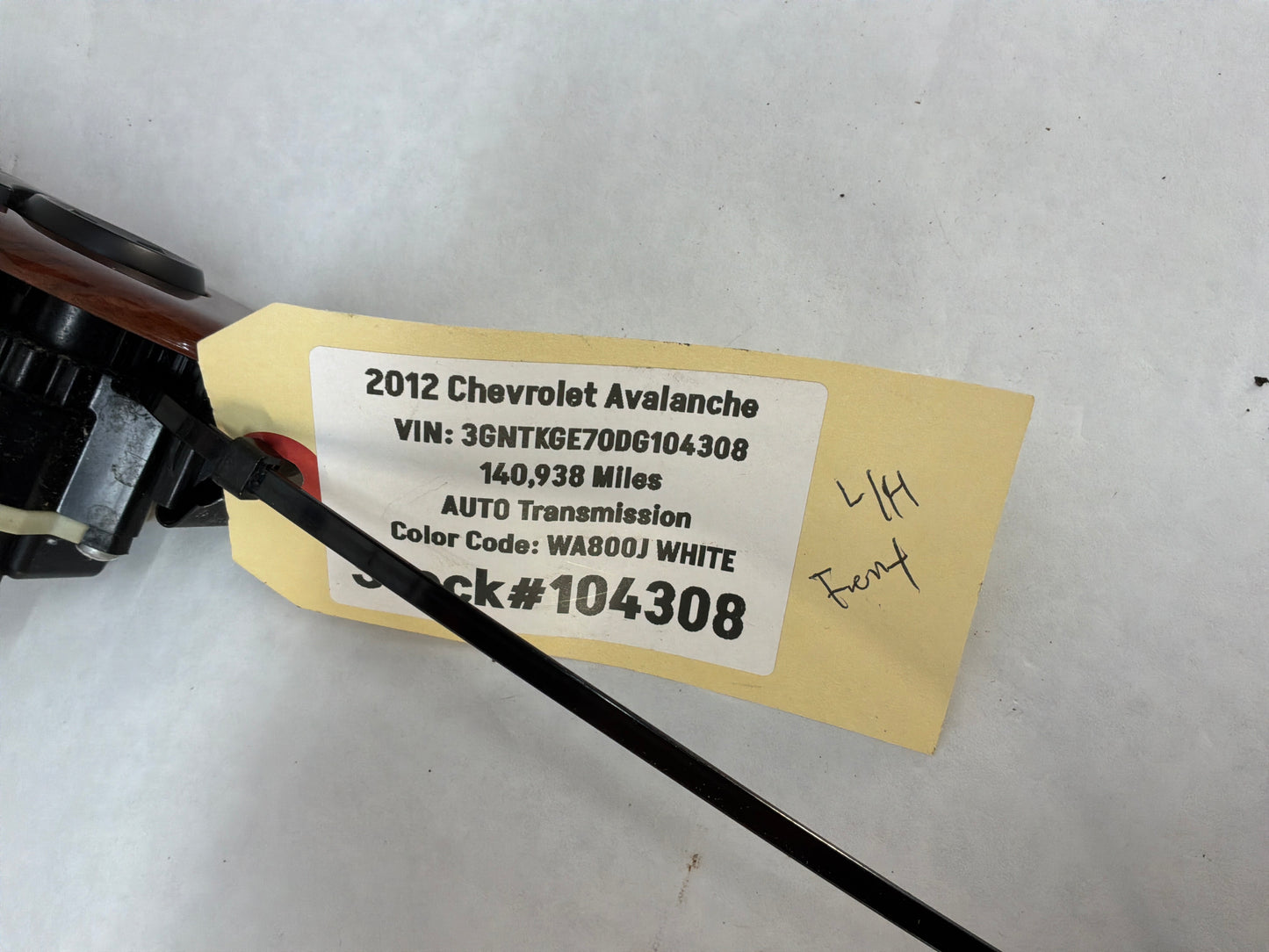2012 Chevy Avalanche LH Driver Door Lock & Side Window Switch Assembly OEM