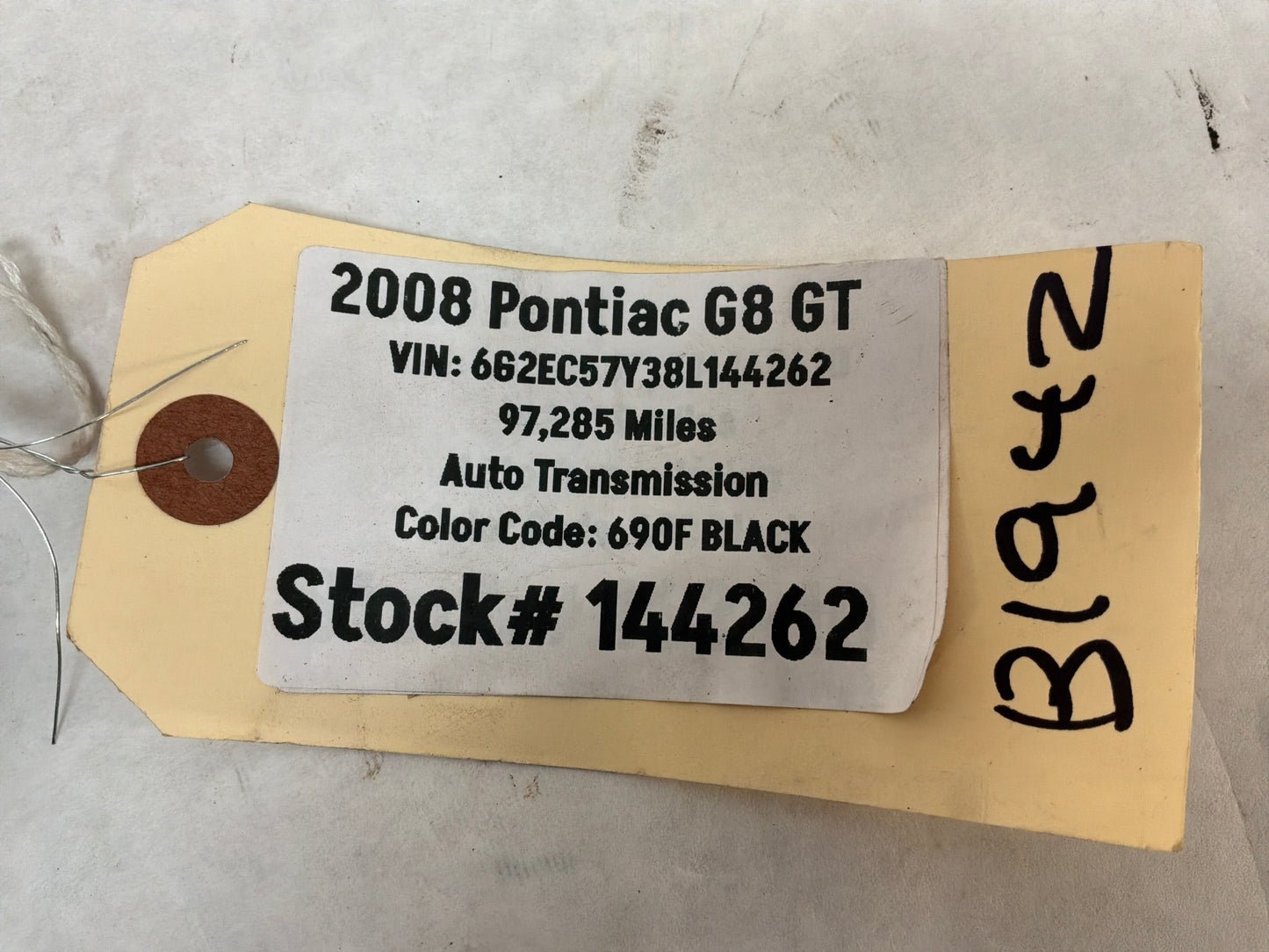 2008 Pontiac G8 GT Steering Column Ignition w/ Key OEM