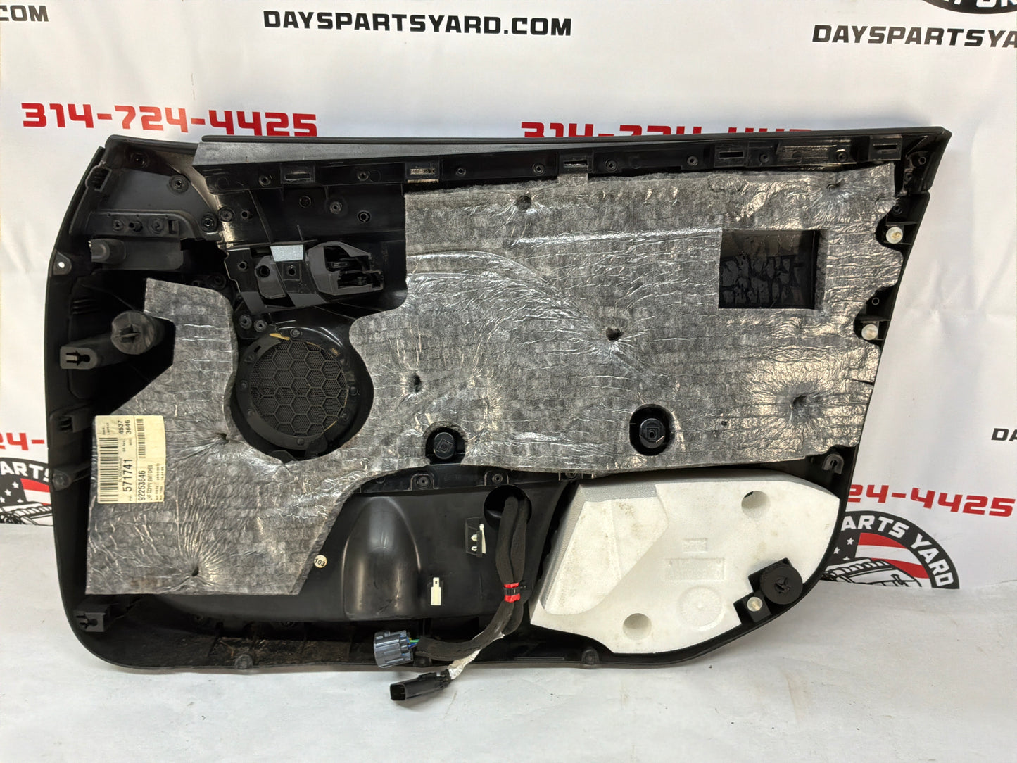 2011 Chevy Caprice PPV LH Driver Front Interior Door Panel OEM