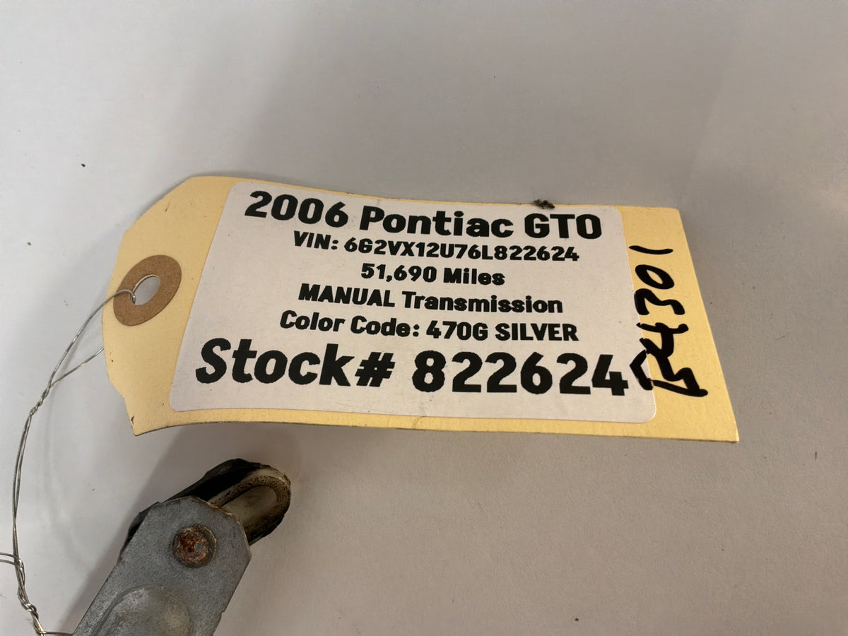 2006 Pontiac GTO RH Passenger Window Regulator Motor OEM