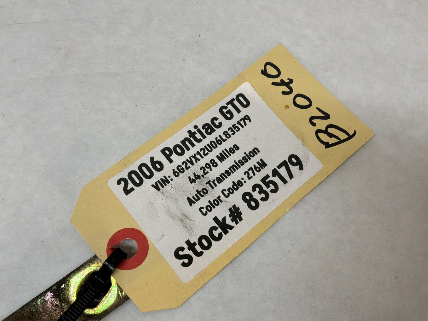 2006 Pontiac GTO Transmission Shifter Linkage Rod OEM
