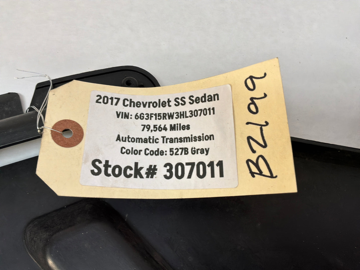 2017 Chevrolet SS Sedan Lower Apron Air Damn Panel Bumper Extension OEM