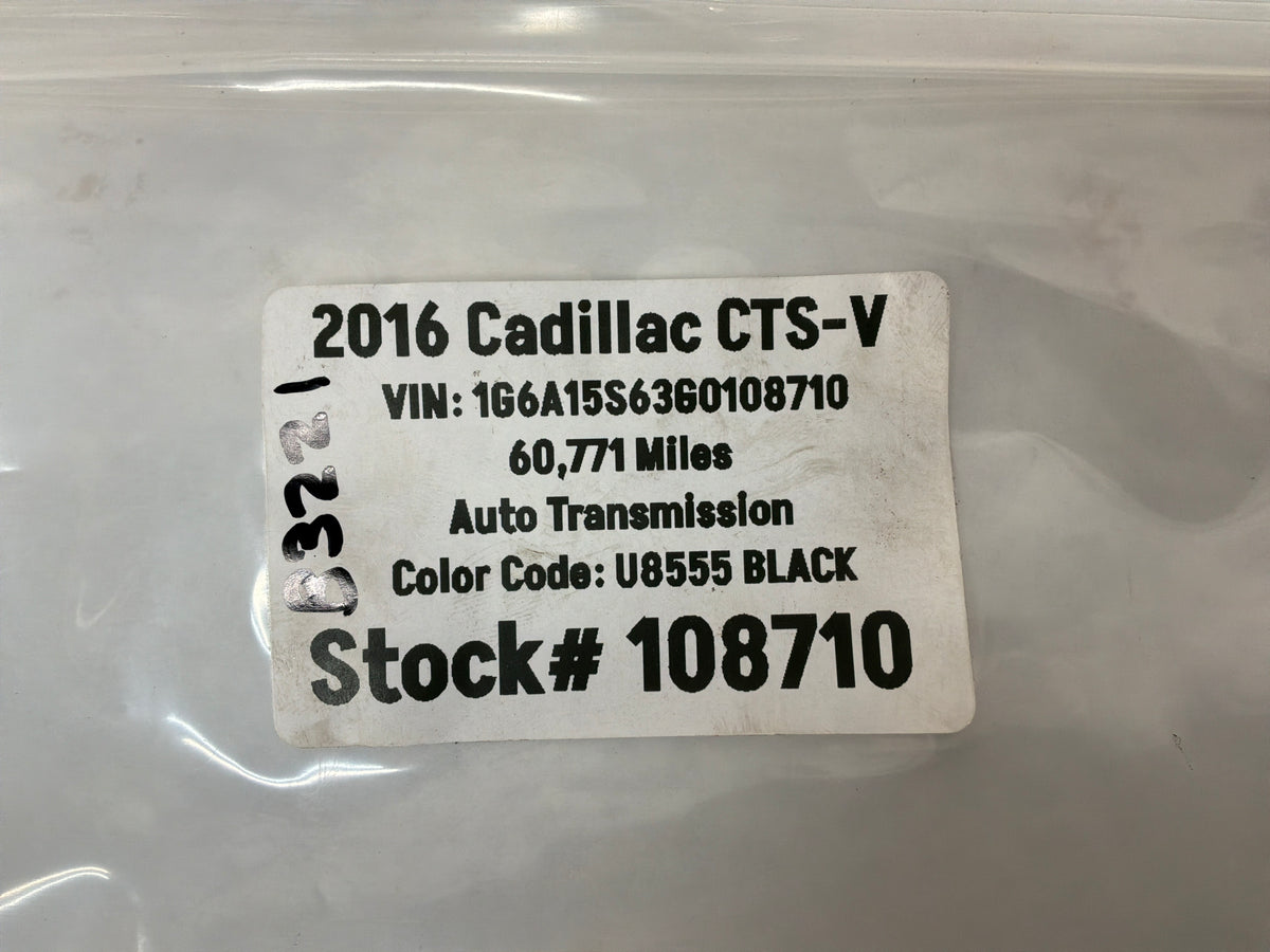2016 Cadillac CTS-V Wheel Center Cap OEM