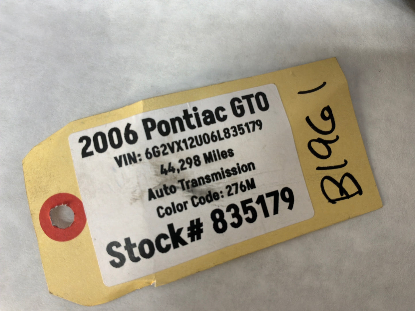 2006 Pontiac GTO Engine Motor Auto Transmission Wire Wiring Harness OEM