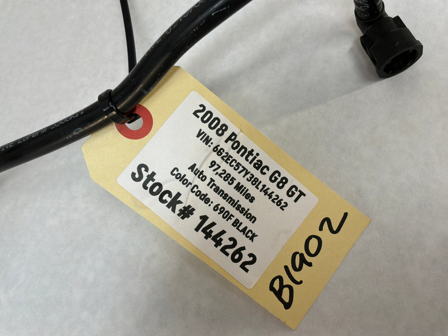 2008 Pontiac G8 GT EVAP PCV Line Hose Tube Pipe OEM