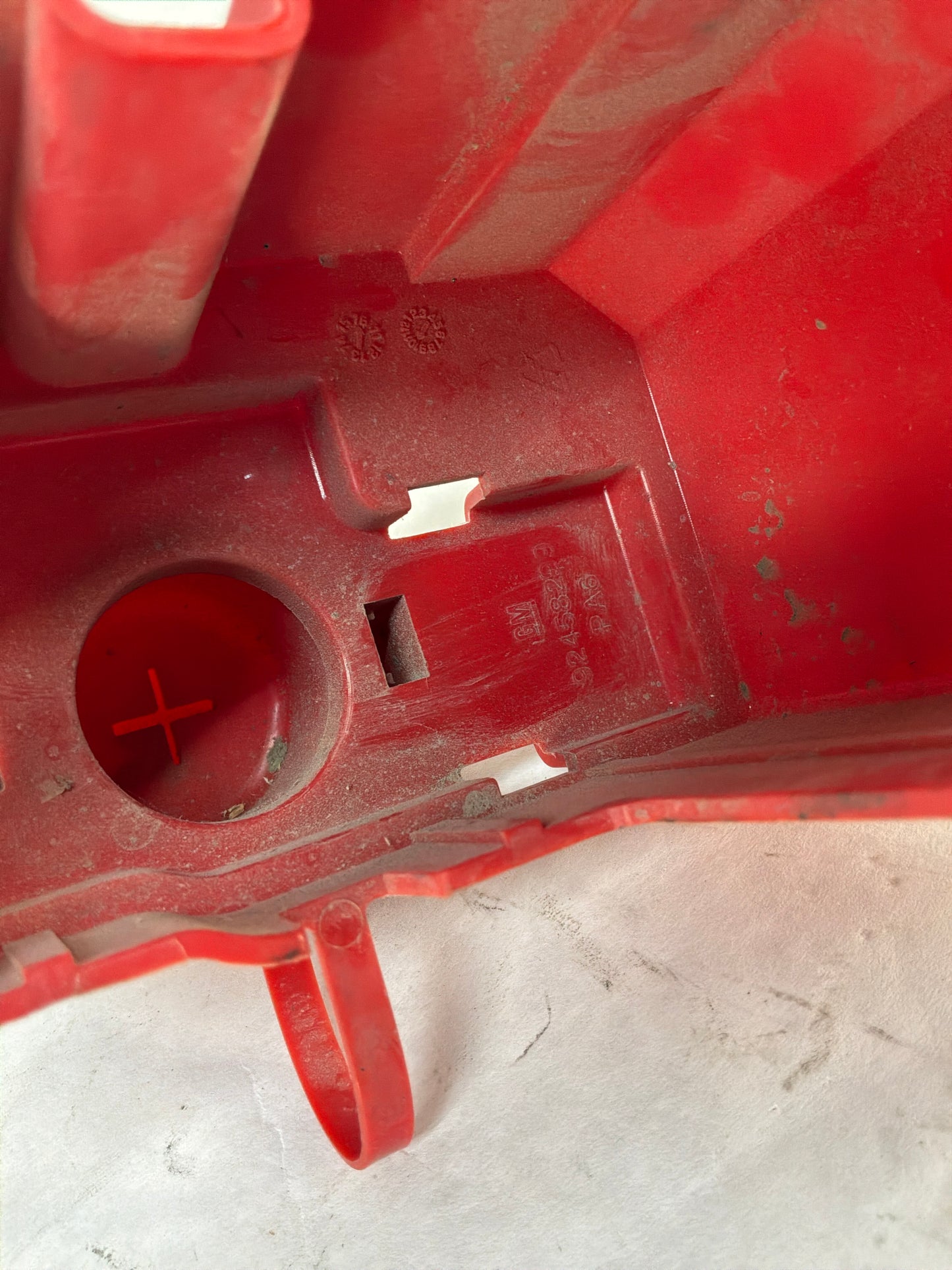 Positive red cover - Day's Parts Yard