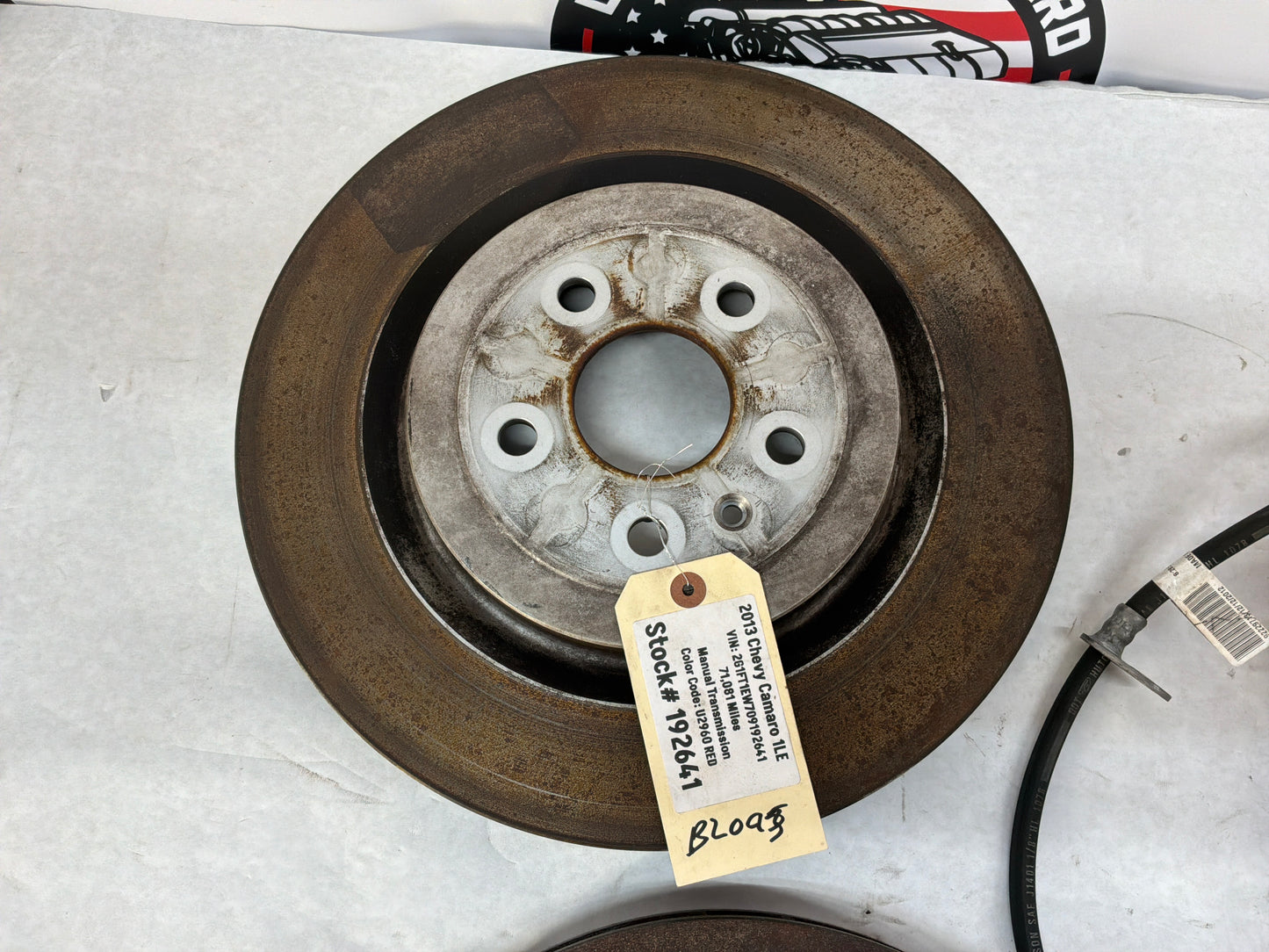 2013 Chevy Camaro 1LE Brembo Brake Calipers & Rotors Front and Rear OEM