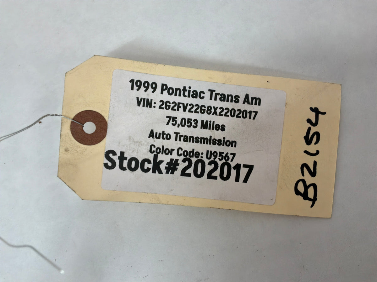 1999 Pontiac Firebird Trans Am WS6 Positive Negative Starter Alternator Wire Wiring Harness OEM
