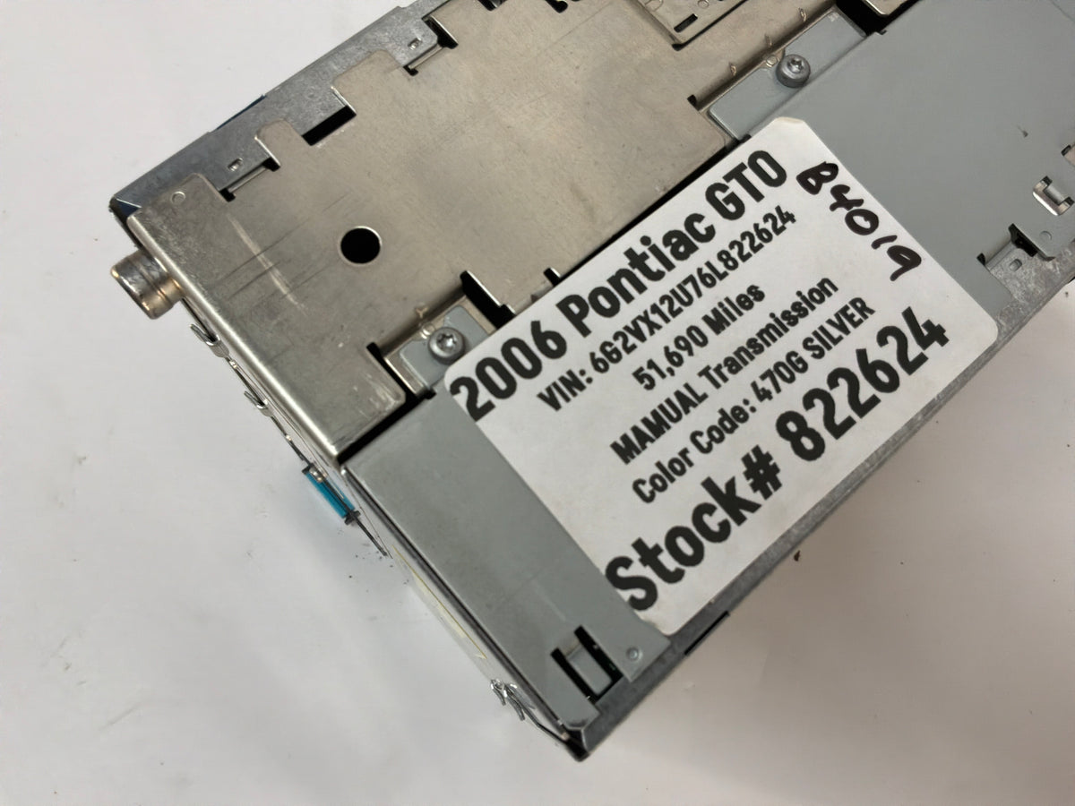 2006 Pontiac GTO Blaupunkt Radio Stereo 6 Disk CD Changer OEM