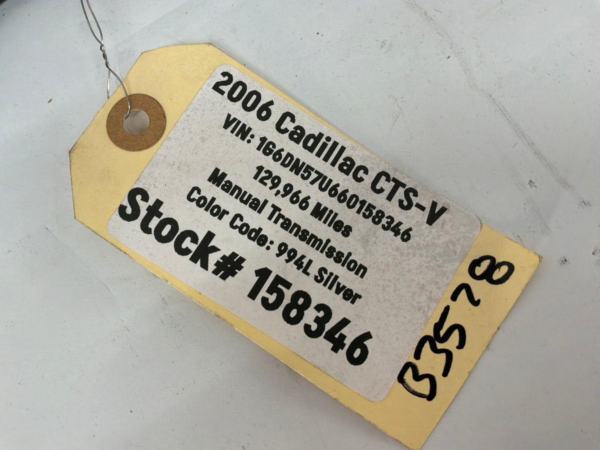 2006 Cadillac CTS-V Radiator Steam Vent Coolant Hoses Lines Tubes Pipes OEM