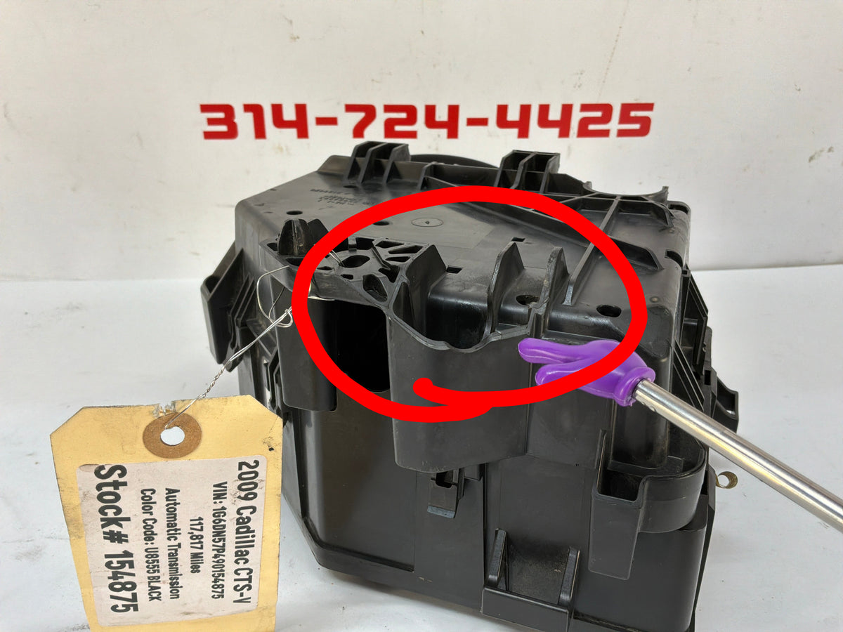 2009 Cadillac CTS-V Engine Fuse Box Relay Junction OEM