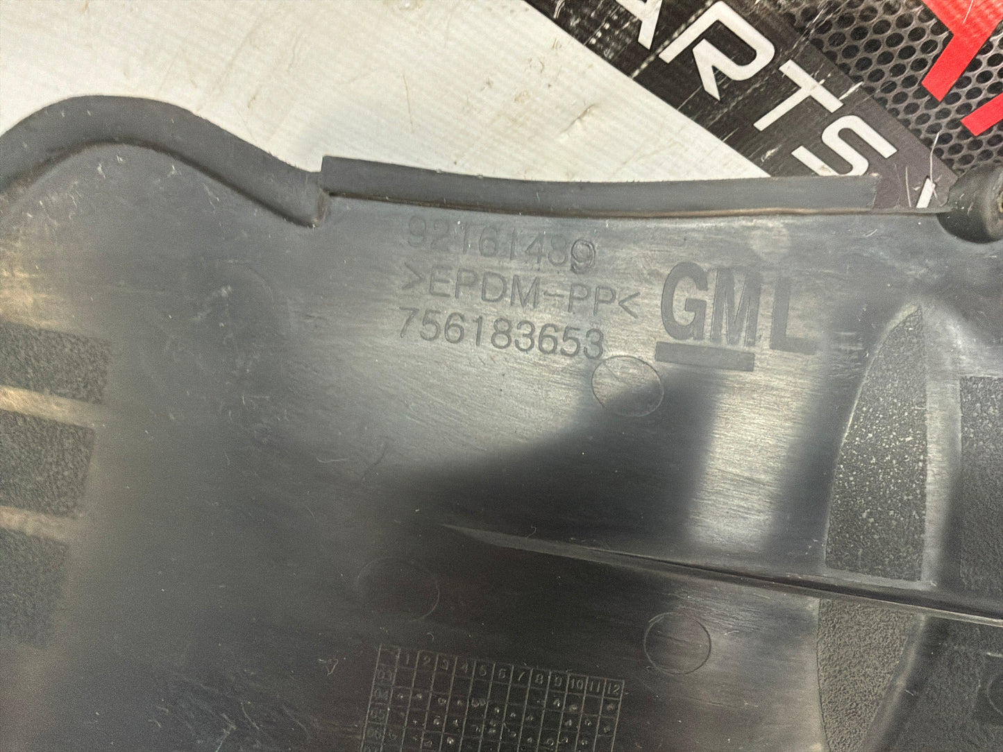 Lh wheel liner - Day's Parts Yard