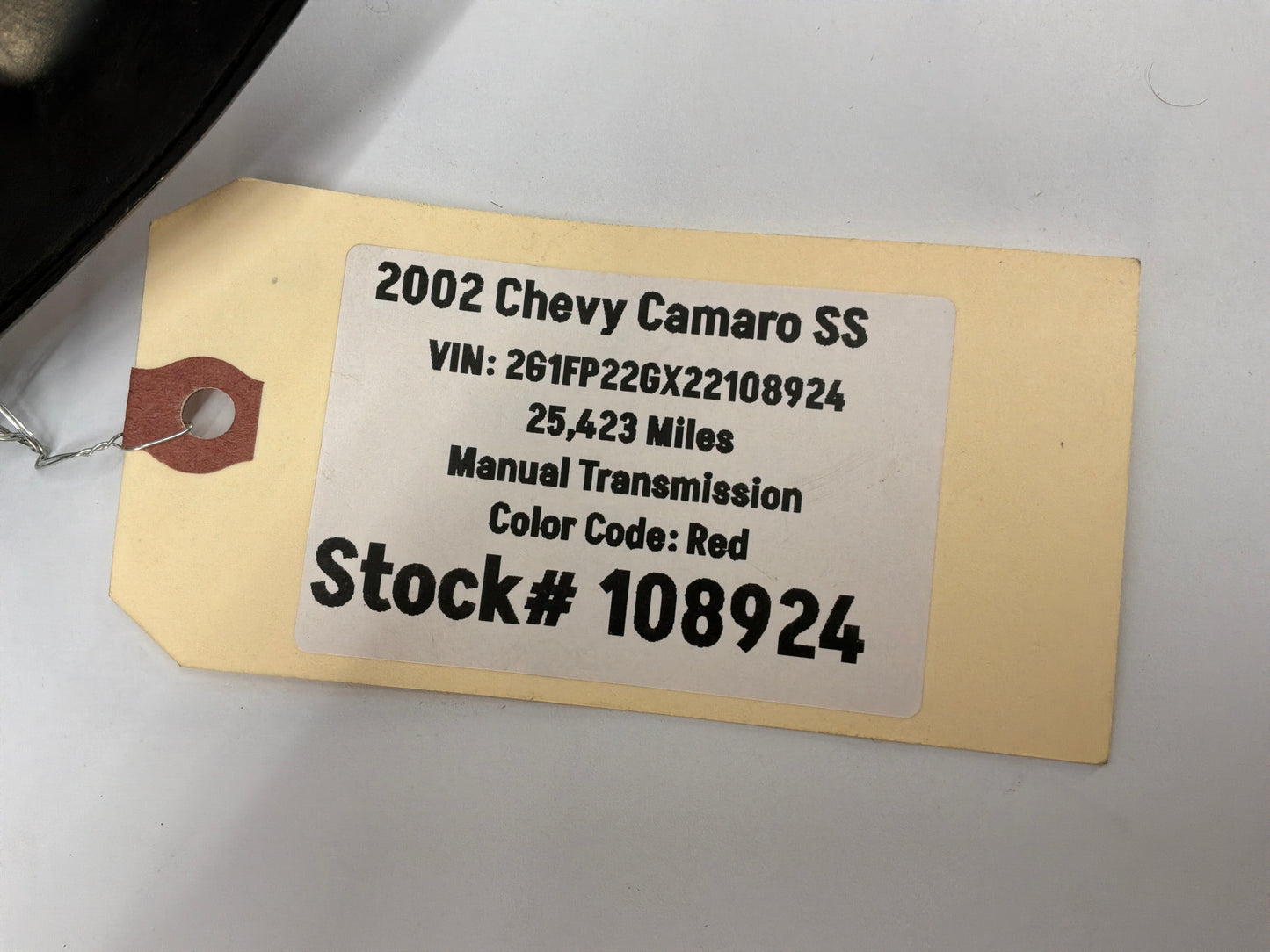 2002 Chevy Camaro SS RH Passenger Interior Door Handle Bezel Trim OEM Ebony