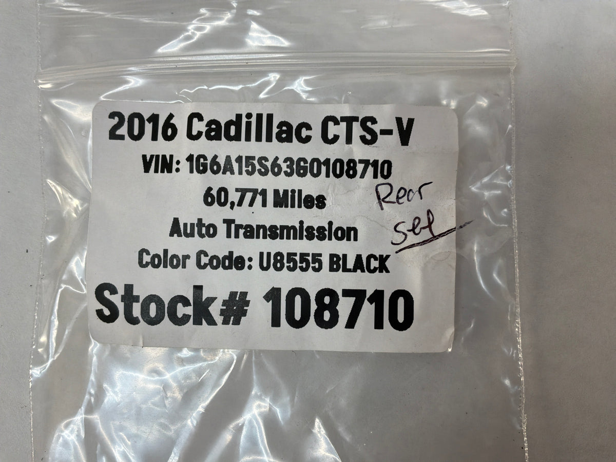 2016 Cadillac CTS-V Rear RH & LH Ride Height Linkage Arm Set OEM