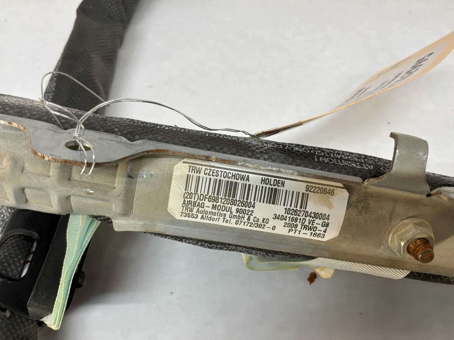 Curtain airbags - Day's Parts Yard