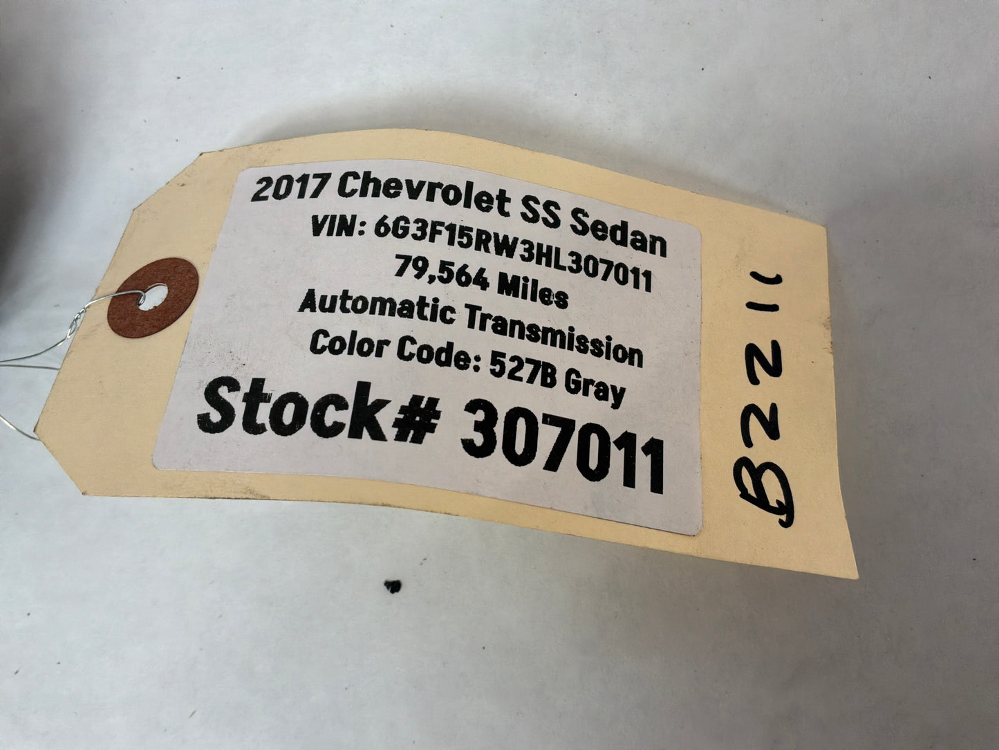 2017 Chevy SS Sedan LH Driver Rear Door Lock Actuator OEM