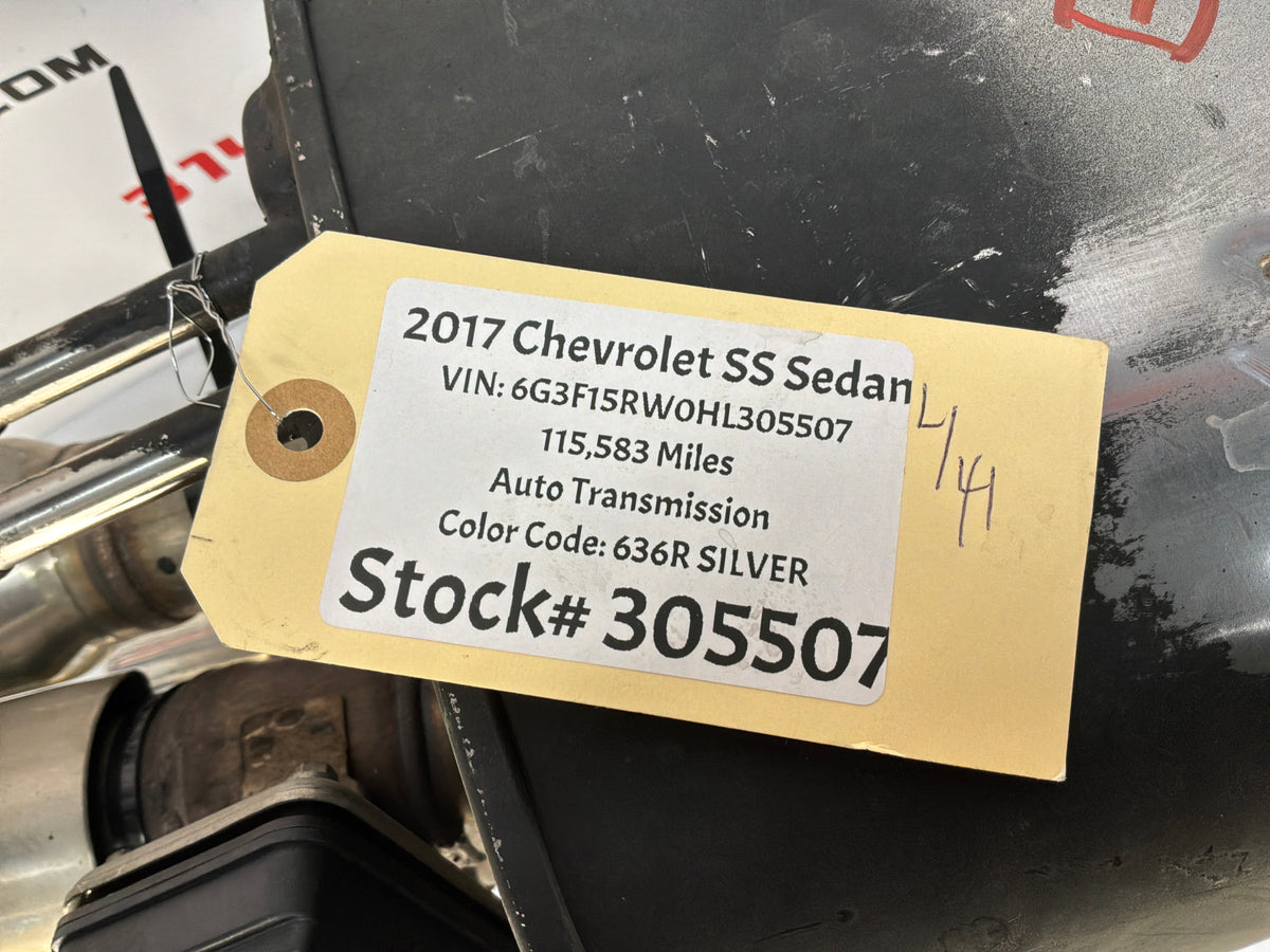 2017 Chevy SS Sedan Factory OEM Bi Mode RH & LH Exhaust Mufflers OEM