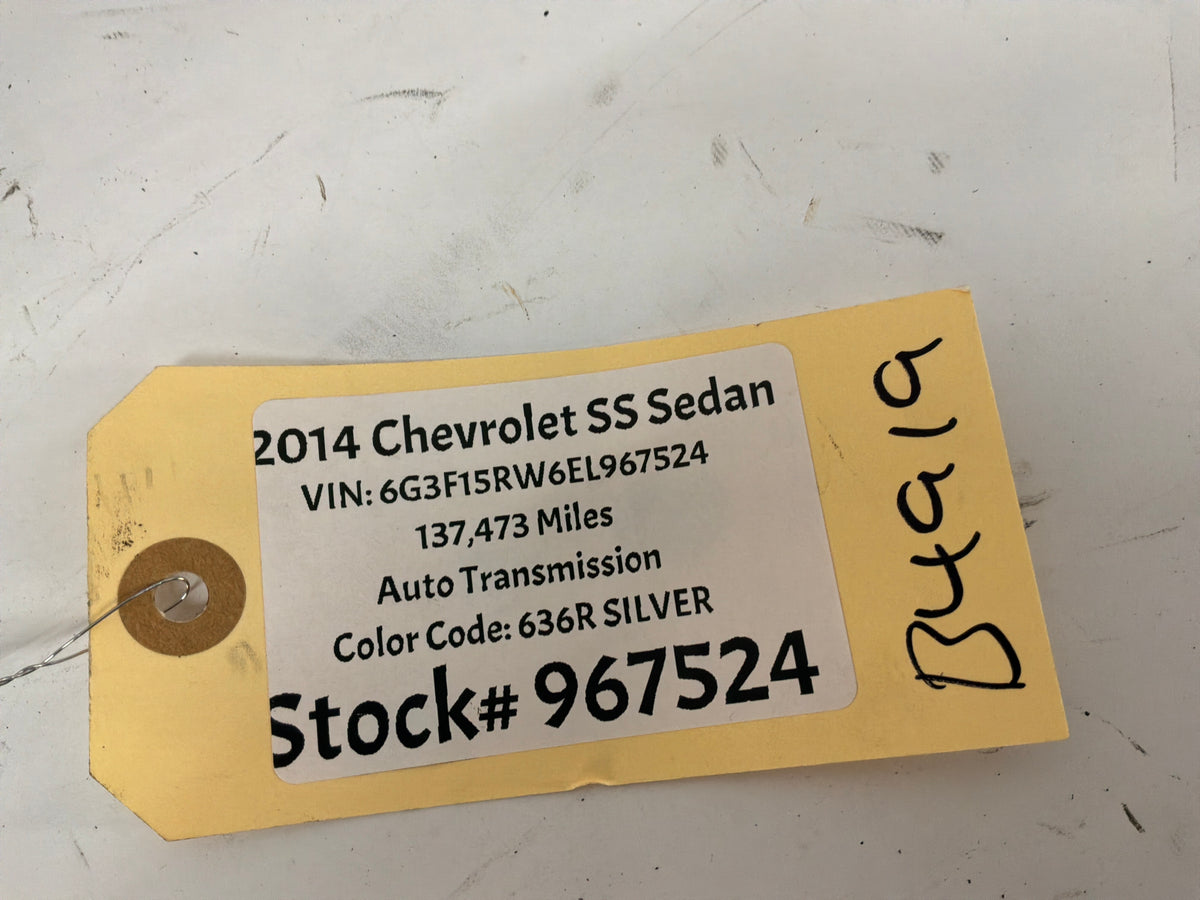 2014 Chevy SS Sedan Jump Starter Positive Post Battery Circuit Fuse Block OEM