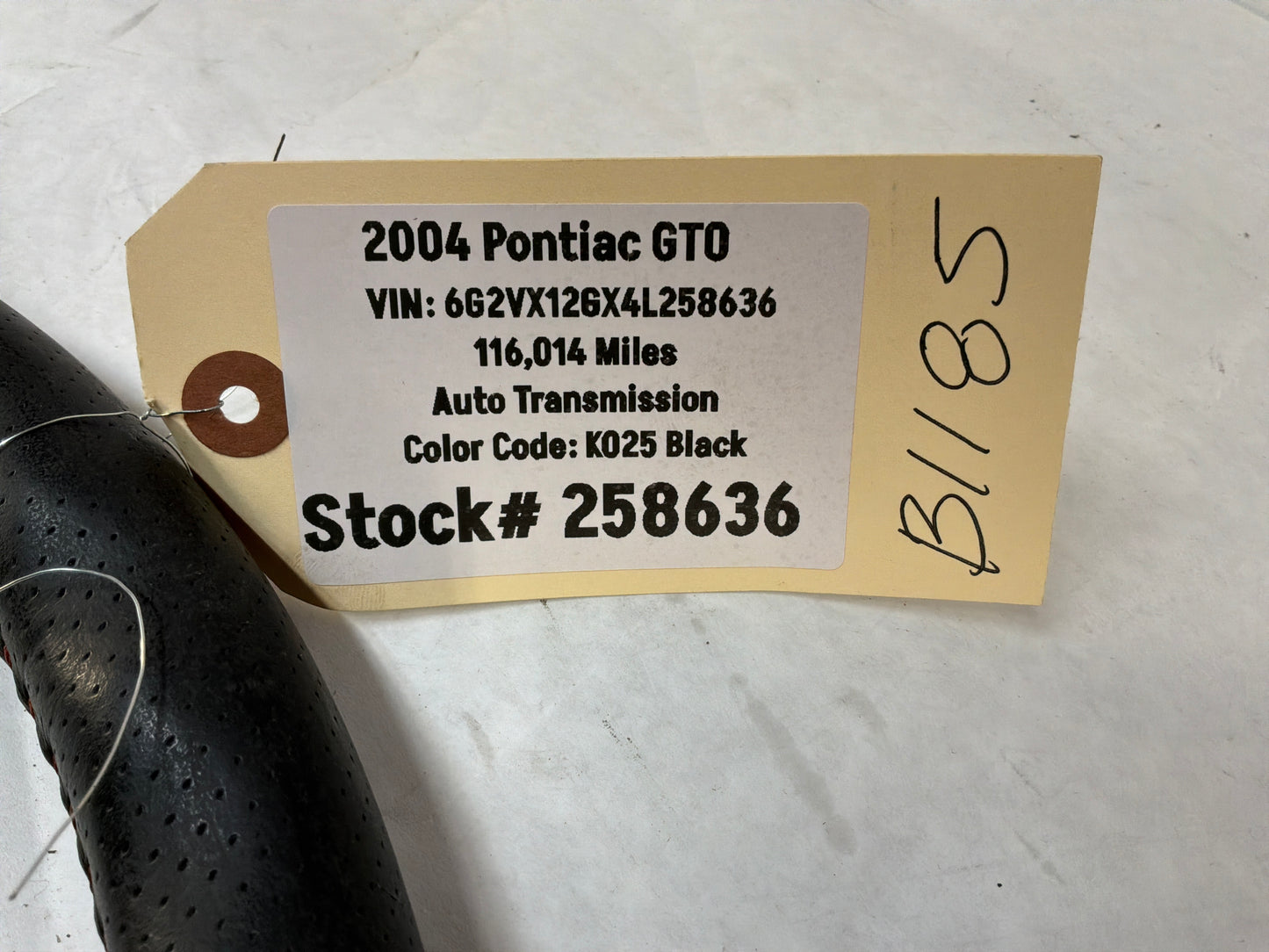 2004 Pontiac GTO Steering Wheel OEM