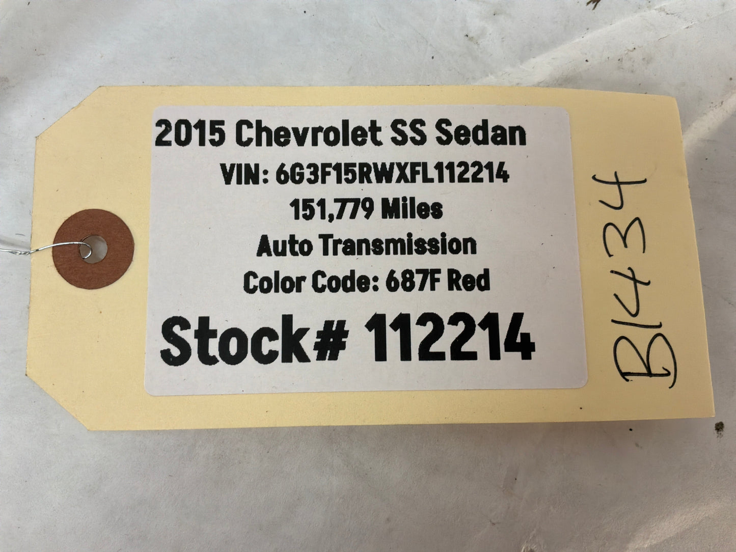2014 Chevy SS Sedan Center Dash Speaker Grille Cover OEM