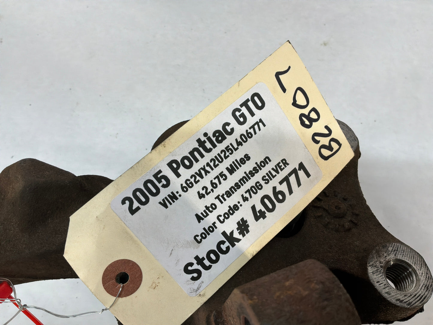 2005 Pontiac GTO RH Passenger Front Suspension Spindle Hub Knuckle Assembly OEM