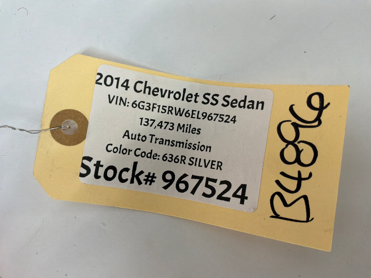 2014 Chevy Sedan SS Positive Battery Jump Start Positive Post Terminal Fuse Cover OEM