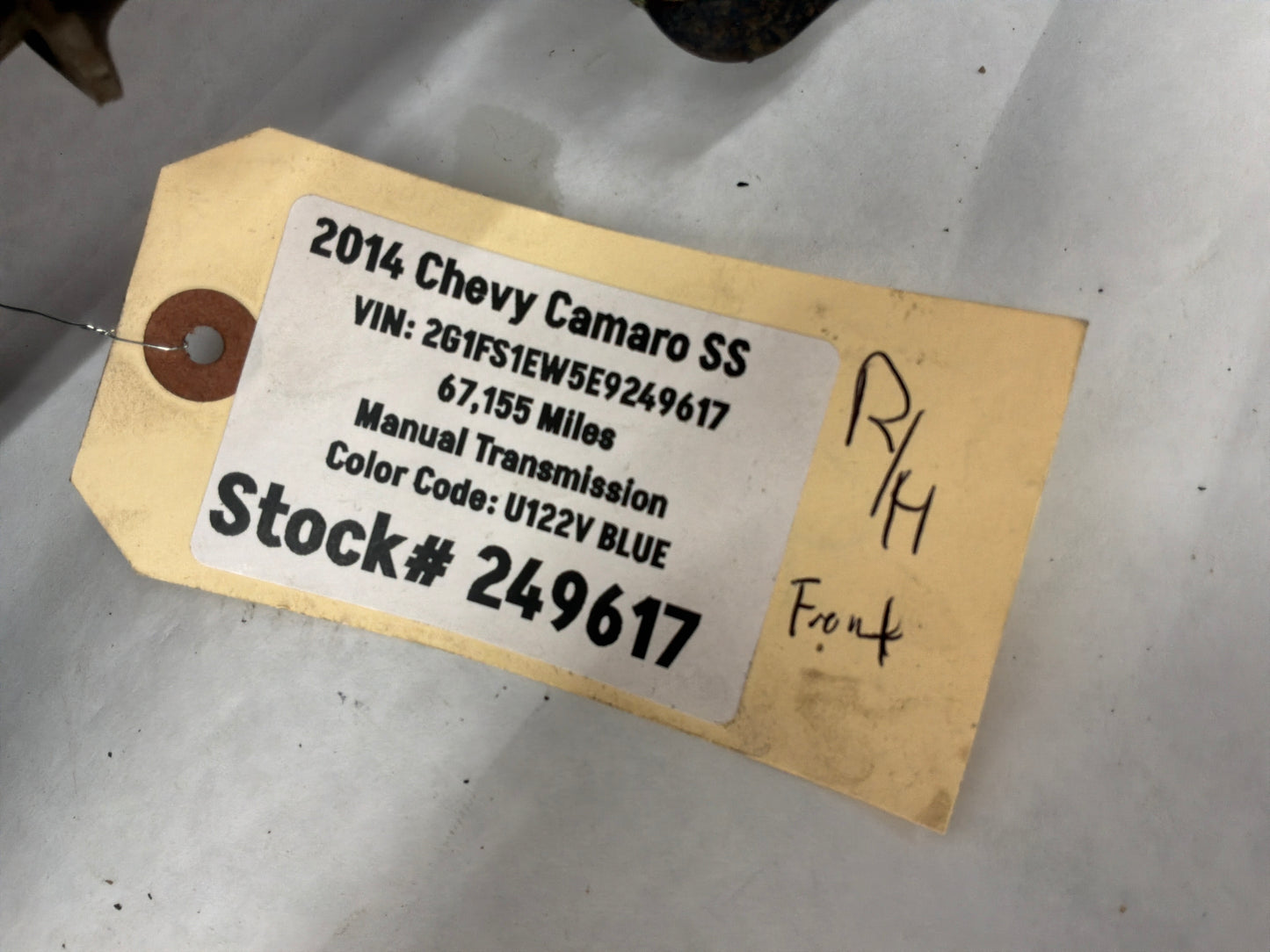 2014 Chevy Camaro SS RH Passenger Front Suspension Shock Strut Assembly Absorber OEM