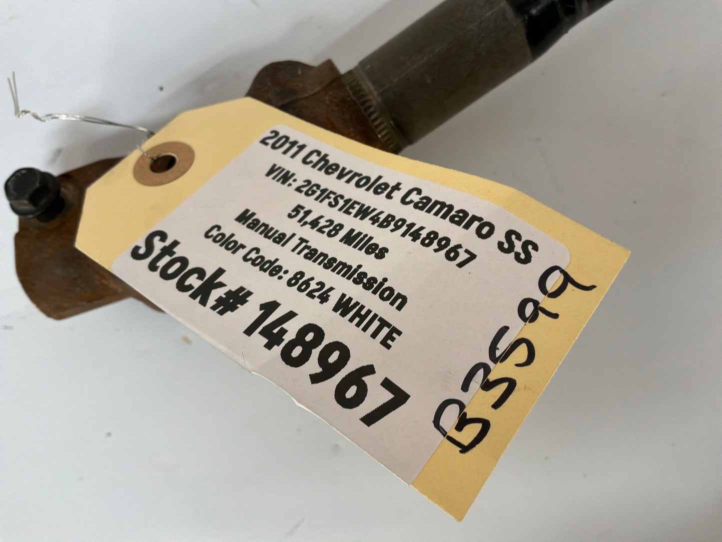 2011 Chevy Camaro SS Steering Column Intermediate Prop Shaft OEM