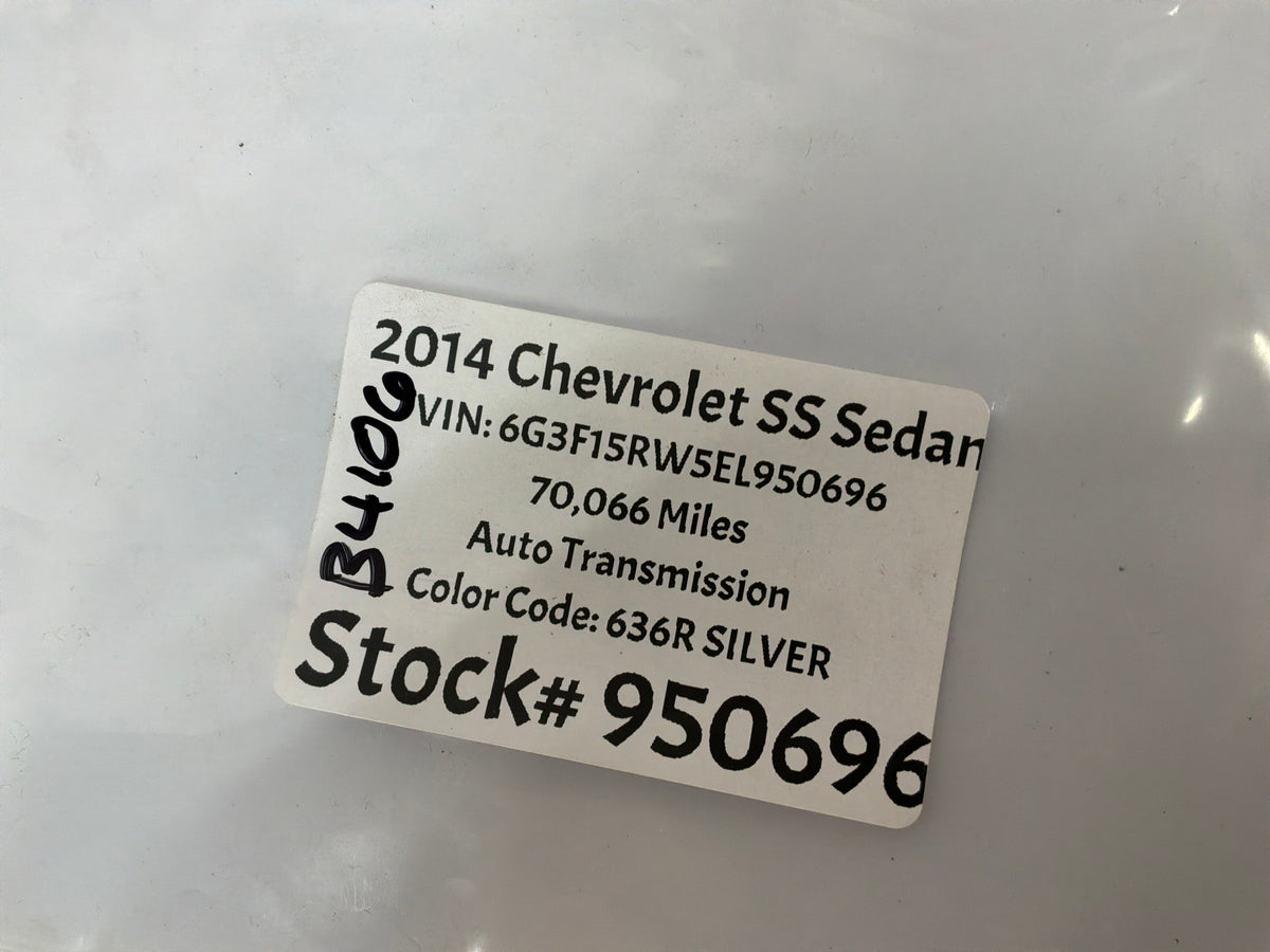 2014 Chevrolet SS Sedan Rearview Mirror Camera Cover Bezel Trim Molding OEM