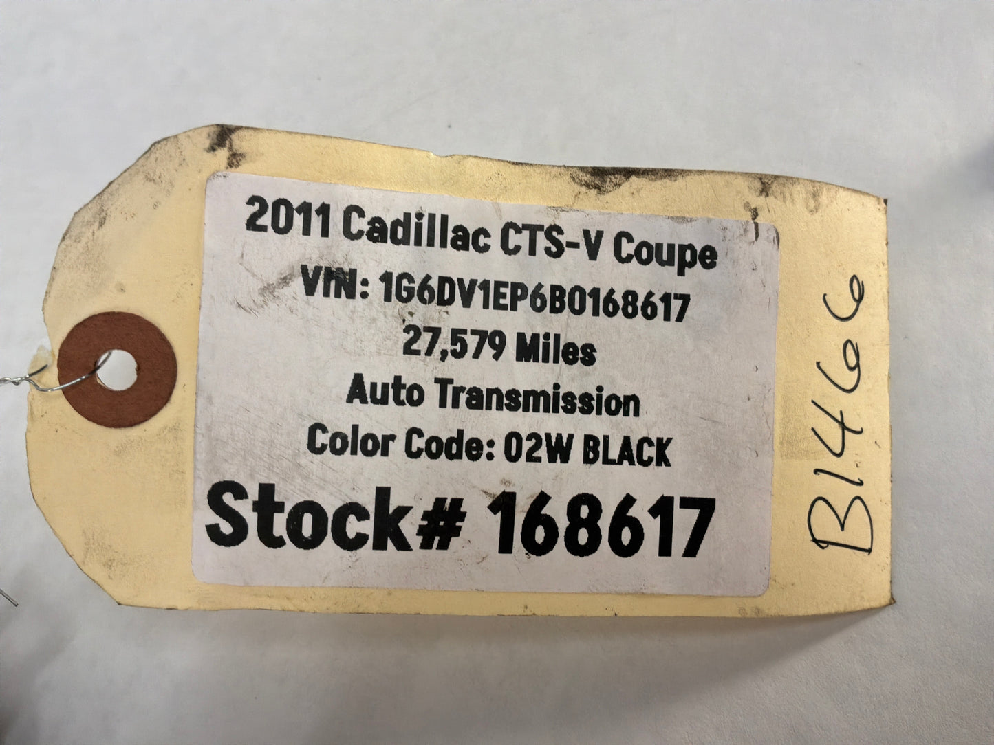 2011 Cadillac CTS-V Coupe Lower Radiator Hose OEM